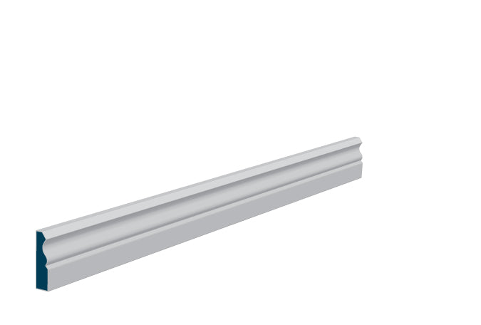 12 x 44 OGEE Door Stop - Style: Pre-Primed Wood