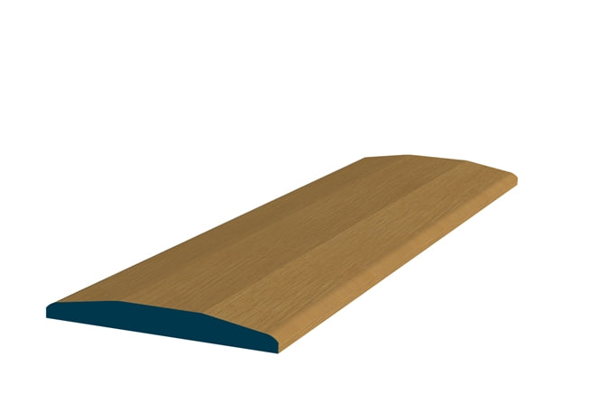 18 x 144mm Pre-Varnished Solid White Oak Door Saddle