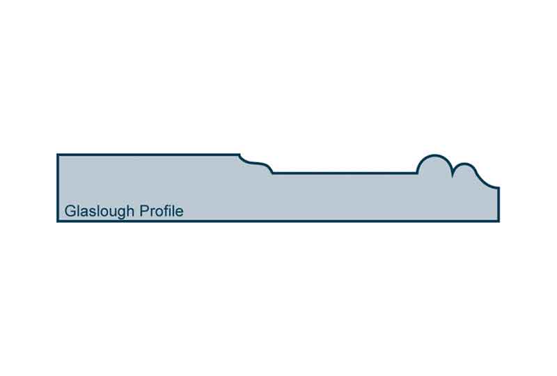 Profile View of 19 x 119mm Glaslough Skirting