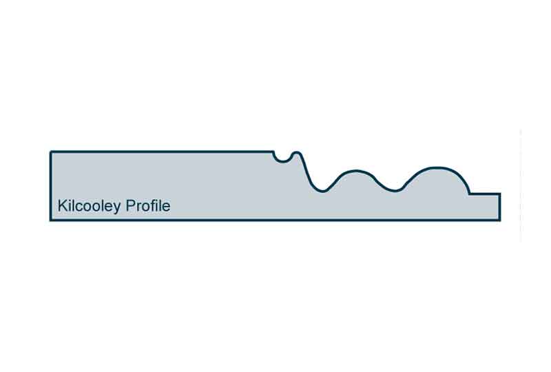 Profile View of 19 x 119mm Kilcooley Skirting