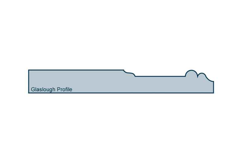 Profile View of 19 x 144mm Glaslough Skirting