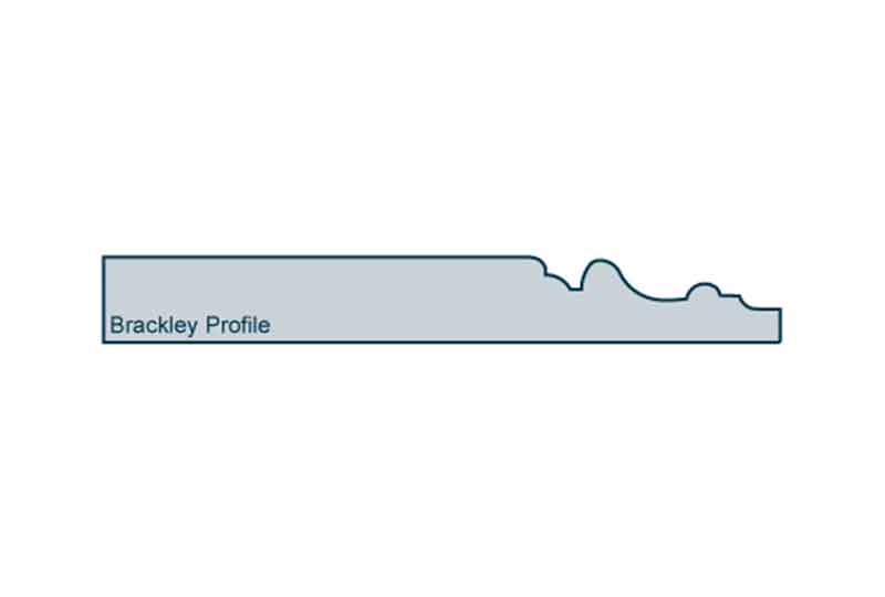 Profile View of 19 x 144mm Brackley Skirting