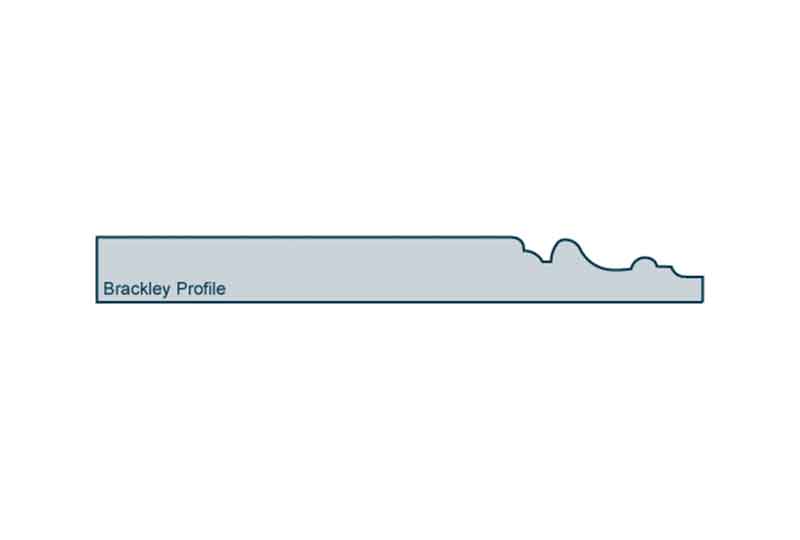 Profile View of 19 x 169mm Brackley Skirting