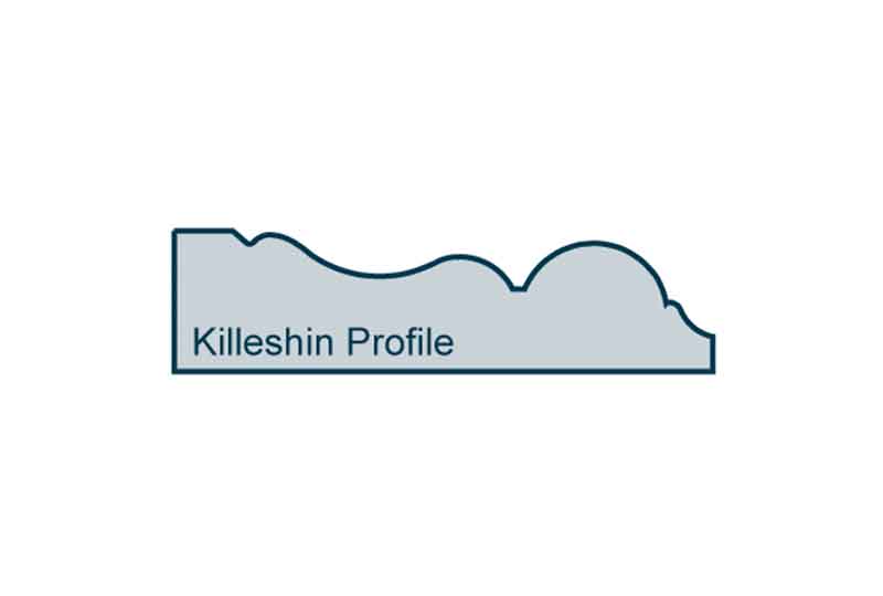 Profile View of 19 x 69mm Killeshin Architrave or Skirting