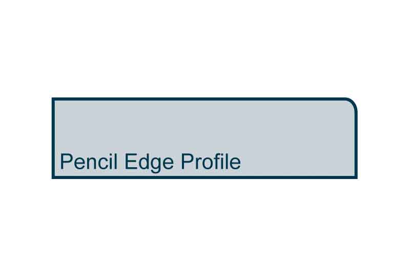 Profile View of 19 x 94mm Pencil Edge Architrave or Skirting