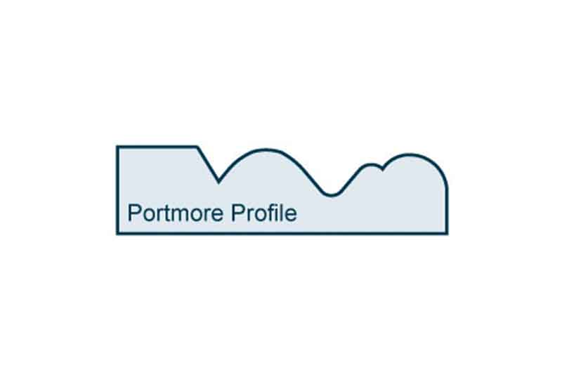 Profile View of 19 x 69mm Portmore Architrave or Skirting