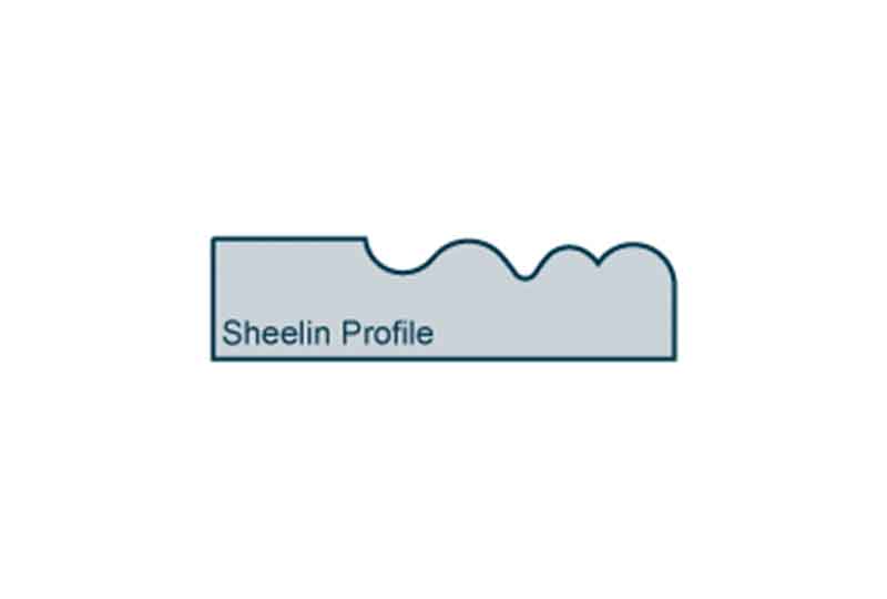 Profile View of 19 x 69mm Sheelin Architrave or Skirting