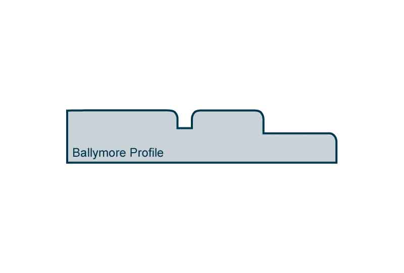 Profile View of 19 x 94mm Ballymore Architrave or Skirting
