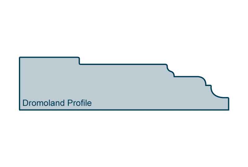Profile View of 30 x 119mm Dromoland Architrave/Skirting