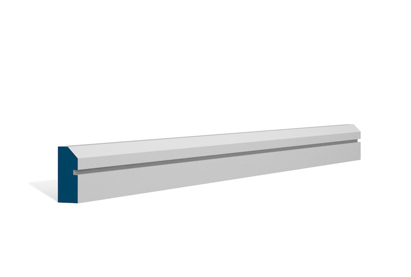19 x 44mm Bevelled Single Shaker Architrave - Style: Pre-Primed Wood