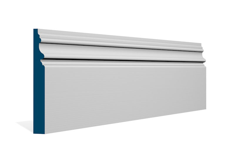 19 x 144mm Brackley Skirting (5x2.4m) - Style: Pre-Primed Wood