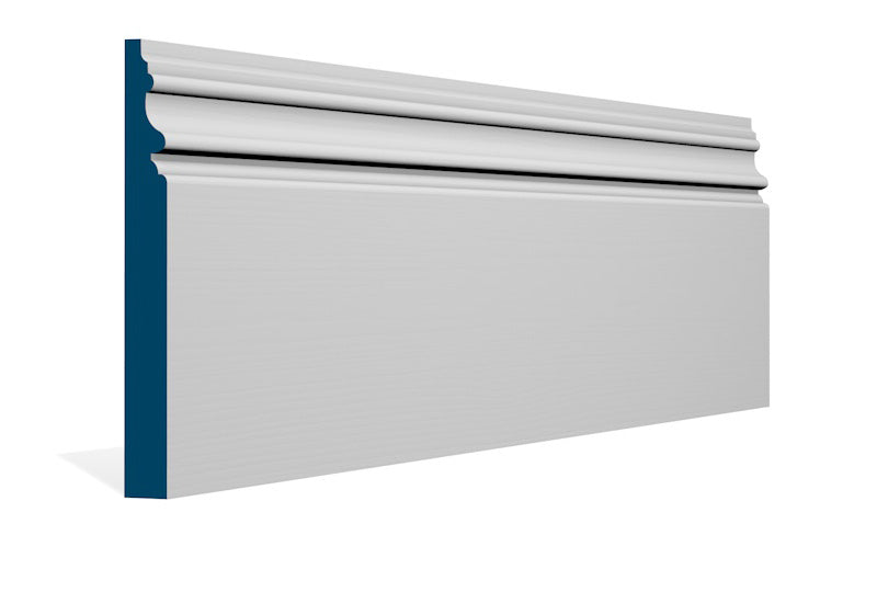 19 x 169mm Brackley Skirting (5x2.4m) - Style: Pre-Primed Wood