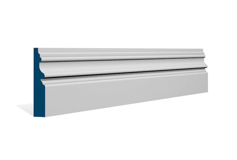 19 x 94mm Brackley Architrave or Skirting - Style: Pre-Primed Wood