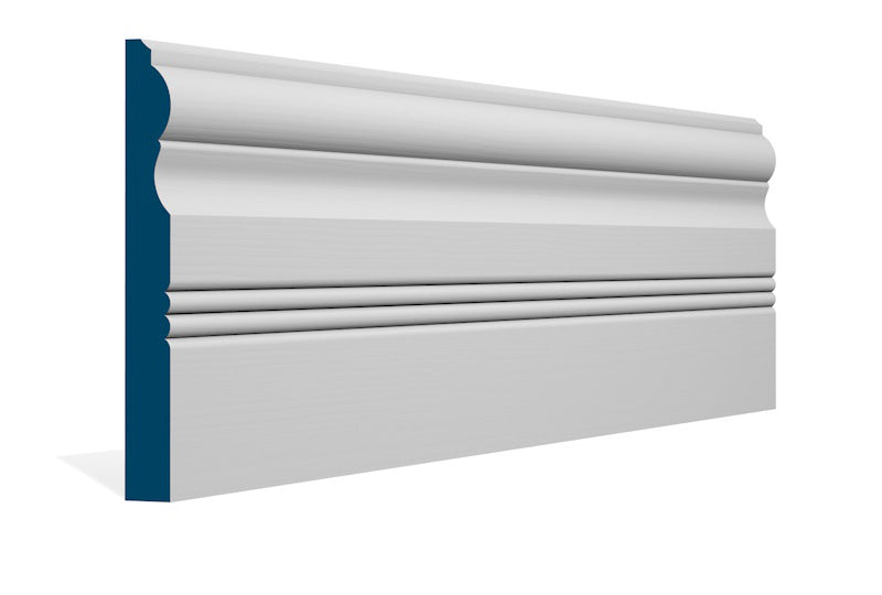19 x 169mm Braden Skirting (5x2.4m) - Style: Pre-Primed Wood
