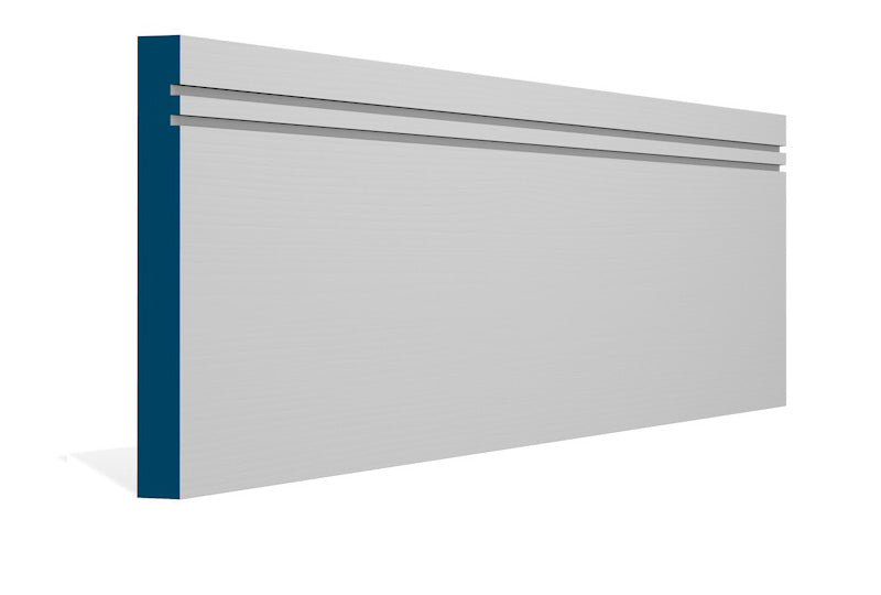 19 x 169mm Double Shaker Skirting (5x2.4m) - Style: Pre-Primed Wood