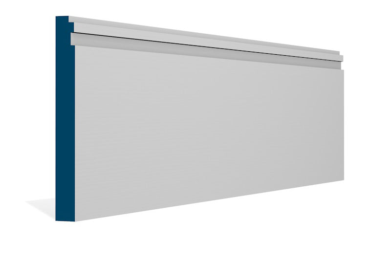 19 x 169mm Double Step Skirting (5x2.4m) - Style: Pre-Primed Wood