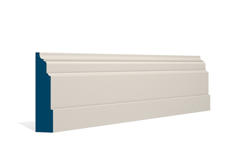 30 x 119mm Dromoland Architrave/Skirting - Style: Pre-Painted Wood - Ivory