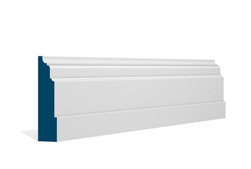 30 x 119mm Dromoland Architrave/Skirting - Style: Pre-Painted Wood - White