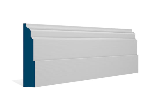 30 x 144mm Dromoland Skirting (5x2.4m) - Style: Pre-Primed Wood