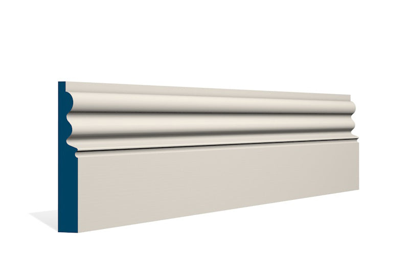 19 x 119mm Kilcooley Skirting (5x2.4m) - Style: Pre-Painted Wood - Ivory