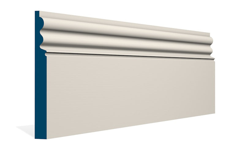 19 x 169mm Kilcooley Skirting (5x2.4m) - Style: Pre-Painted Wood - Ivory