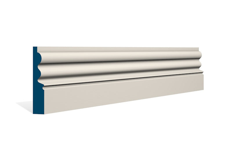 19 x 94mm Kilcooley Architrave or Skirting - Style: Pre-Painted Wood - Ivory