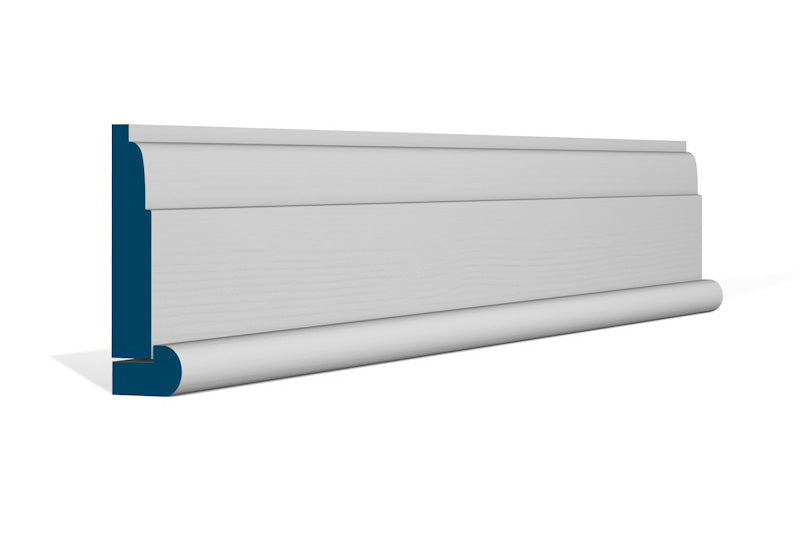 19 x 94mm Lambs Tongue Architrave, inc. Hockey Stick - Style: Pre-Primed Wood