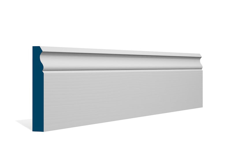 19 x 119mm Ogee Skirting (5x2.4m) - Style: Pre-Primed Wood