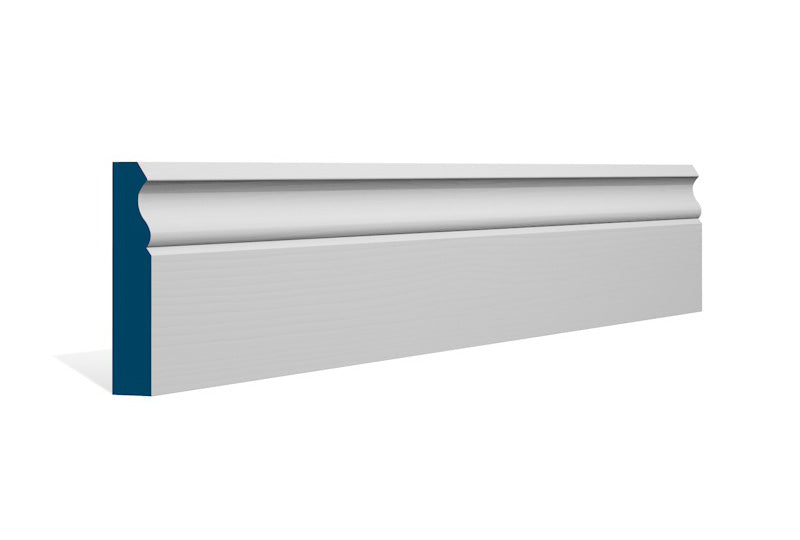 19 x 94mm Ogee Architrave/Skirting - Style: Pre-Primed Wood