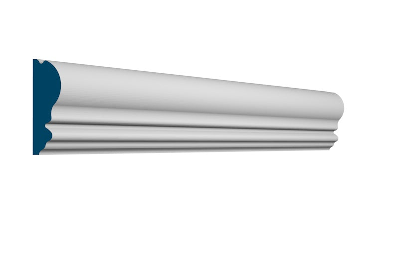 18 x 50mm Picture Rail - Pre-Primed Wood