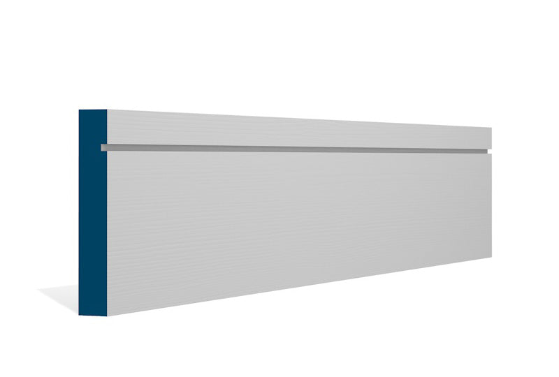 19 x 119mm Shaker Skirting (5x2.4m) - Style: Pre-Primed Wood