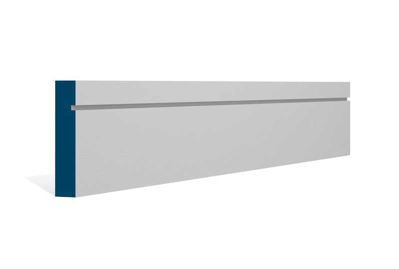 19 x 94mm Shaker Architrave or Skirting - Style: Pre-Primed Wood