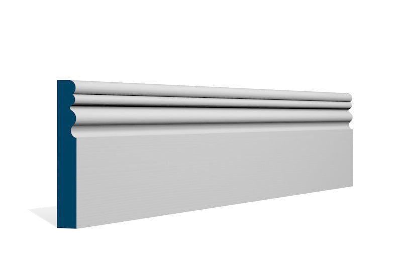 19 x 119mm Sheelin Skirting (5x2.4m) - Style: Pre-Primed Wood