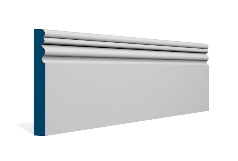 19 x 144mm Sheelin Skirting (5x2.4m) - Style: Pre-Primed Wood