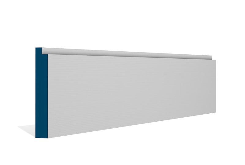 19 x 119mm Single Step Skirting (5x2.4m) - Style: Pre-Primed Wood