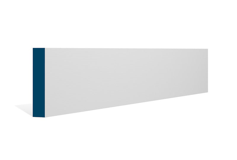 19 x 94mm Pencil Edge Architrave or Skirting - Style: Pre-Painted Wood - White