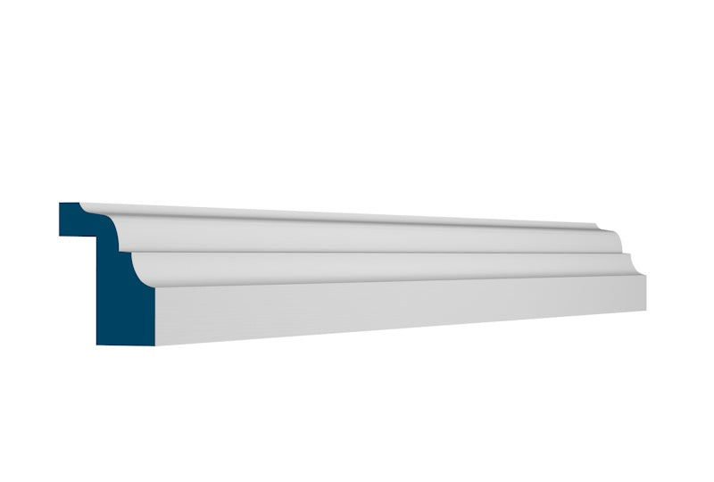 31 x 40mm Pre-Primed Whitewood Wainscot Capping