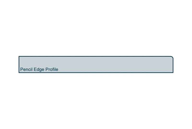 Profile View of 19 x 169mm Pencil Edge Skirting