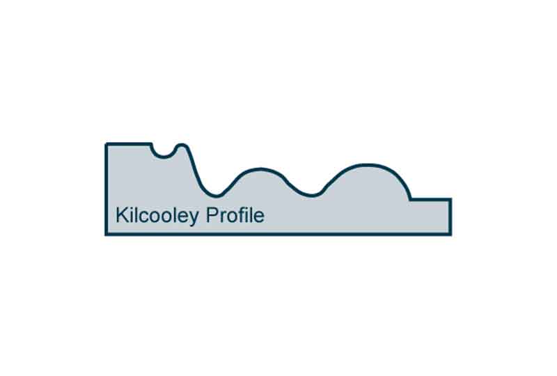 Profile View of 19 x 69mm Kilcooley Architrave or Skirting