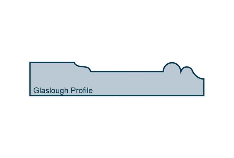 Profile View of 19 x 94mm Glaslough Architrave or Skirting