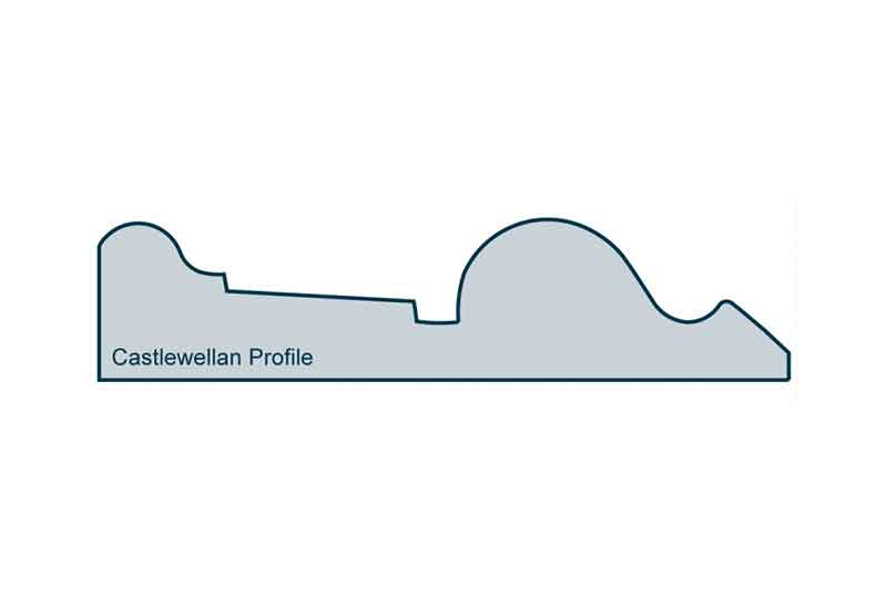 Profile View of 30 x 121mm Castlewellan Architrave