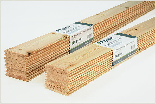 DIY Packs - 8 x 89mm Pre-Varnished Redwood TGB Sheeting