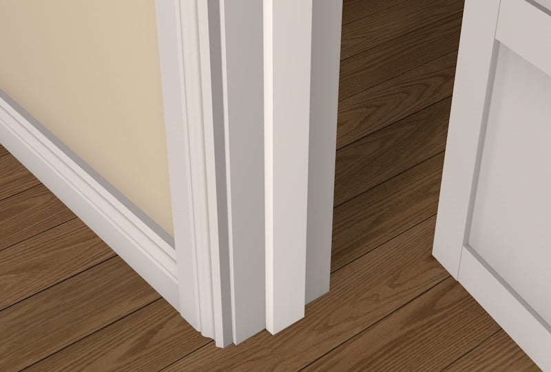 12 x 119 SQUARE Door Stop - Style: Pre-Primed Wood