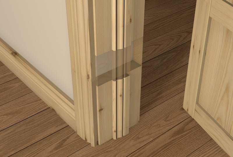 31mm Pre-Varnished Redwood Door Liner (inc OGEE Door Stop)