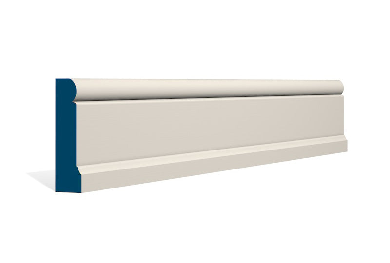 25 x 94mm Shannagh Architrave or Skirting - Style: Pre-Painted Wood - Ivory